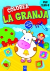 Colorea la granja. vaca