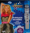 Hannah montana: aventuras increíbles. libro y micrófono musical