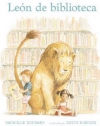 León de biblioteca