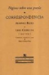 Paginas sobre una poesia. correspondencia alfonso reyes y luis cernuda (1932-195