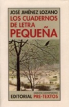 Los cuadernos de letra pequeña