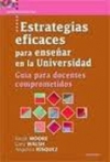 Estrategias eficaces para enseñar en la universidad