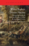 Homo necans. interpretaciones de ritos sacrificiales y mitos de la antigua greci
