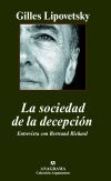 La sociedad de la decepción. entrevista con bertrand richard