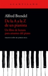 De la a a la z de un pianista. un libro de lectura para amantes del piano