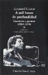 A mil besos de profundidad i: canciones y poemas (1956-1978)