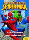 Spiderman. actividades con adhesivos