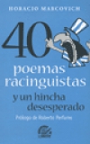 40 poemas racinguistas, y un hincha desesperado