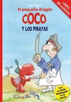 El pequeño dragón coco y los piratas. libro de juegos